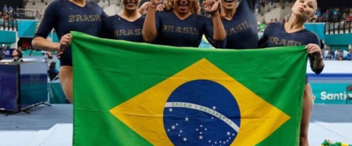 Equipe feminina conquista bronze na ginástica artística em Paris