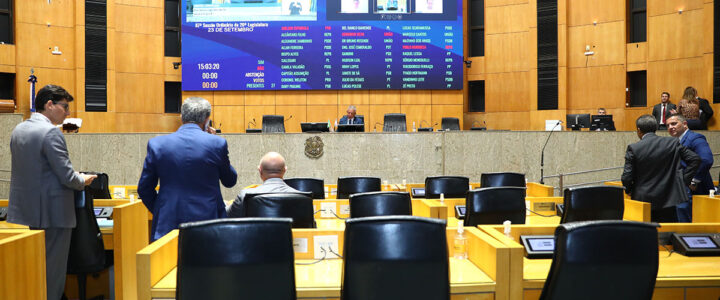 Vetos seguem na pauta para análise na sessão Ales