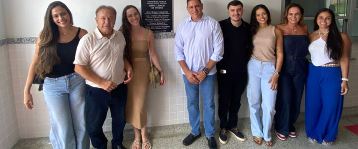 Prefeito Guerino e deputado Da Vitória inauguram nova creche no Vicente Soella