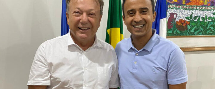 Rio Doce: secretário Guerino elabora projetos com prefeito de Linhares, Lucas Scaramussa