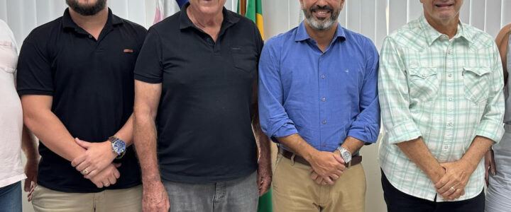 Darly  Dettmann se reuniu com o Secretário de Saúde Tyago Hoffman