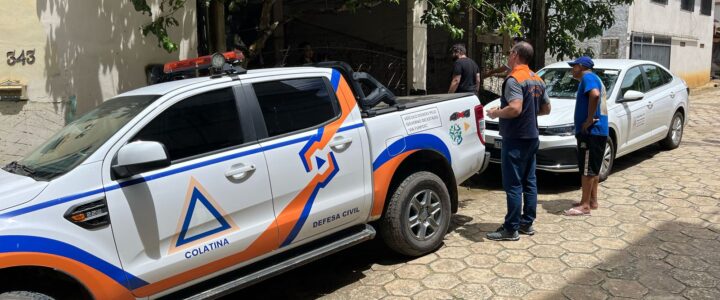 Encosta cede e Prefeitura age rápido para isolar área, em Colatina