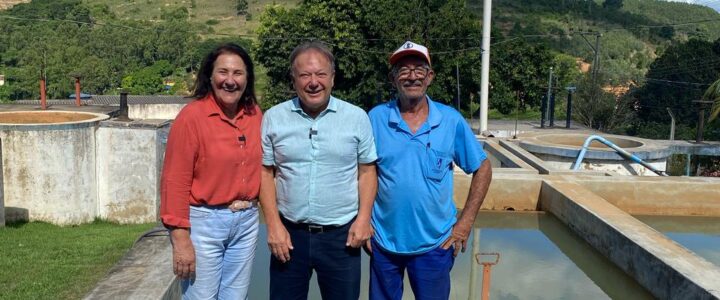 Secretaria de Recuperação do Rio Doce visita São Domingos do Norte e discute projetos de saneamento