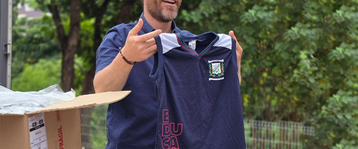 Uniformes escolares chegaram a Colatina e serão distribuídos gratuitamente para mais de 15 mil alunos