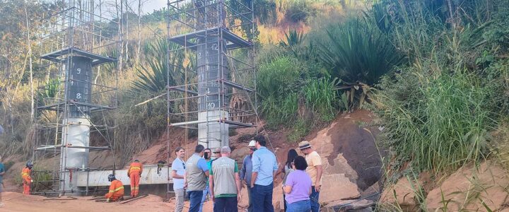 Coinfra vai a Itaguaçu acompanhar obras rodoviárias