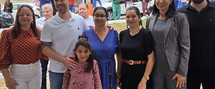 Inauguração da Praça Jacimar Ferreira no Bairro Bela Vista em Colatina