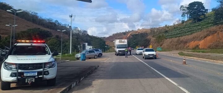 Sefaz realiza operação de fiscalização de mercadorias em trânsito em Colatina
