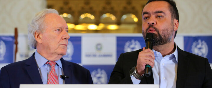 Lewandowski e Castro anunciam escritório emergencial contra crime