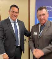 Em Brasília, Darly Dettmann busca recursos para Itaguaçu