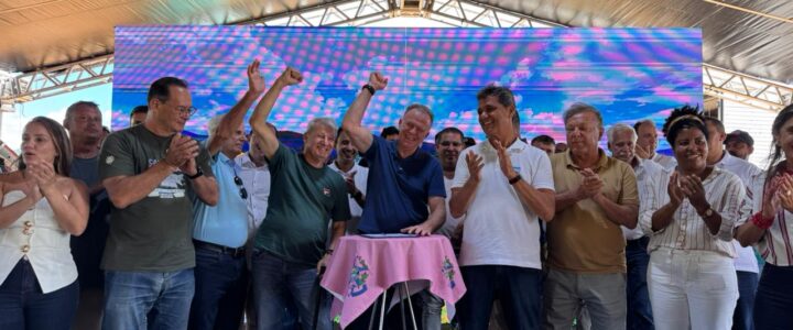 Governo do ES inaugura primeira etapa da pavimentação do trecho que liga a BR-259 à São Pedro Frio, em Colatina