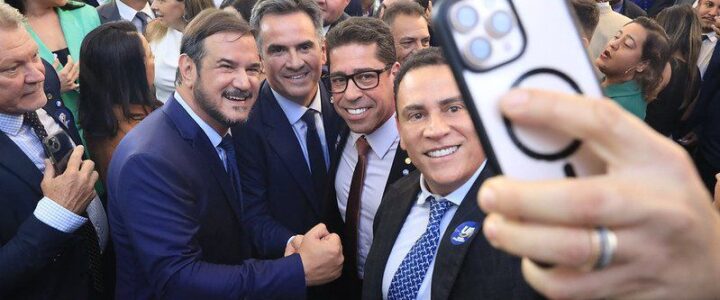 Da Vitória e Marcelo Santos comemoram aval do TSE à federação União Progressista no Espírito Santo