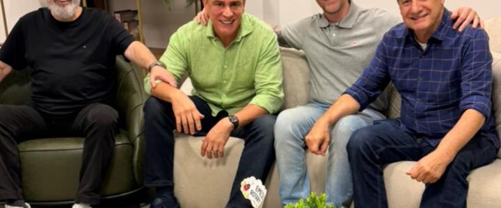 Um encontro e conversa de lideranças