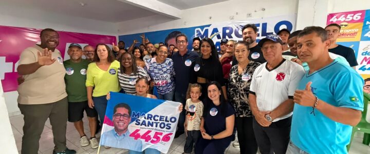 De Norte a Sul: Marcelo Santos lança campanha em Cachoeiro e São Mateus