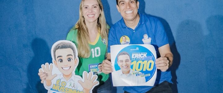 Cris Samorini entra na campanha de Erick Musso e declara voto para federal