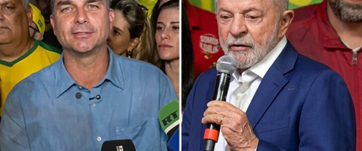 Flávio Bolsonaro e Lula disputam o segundo turno das eleições para presidente