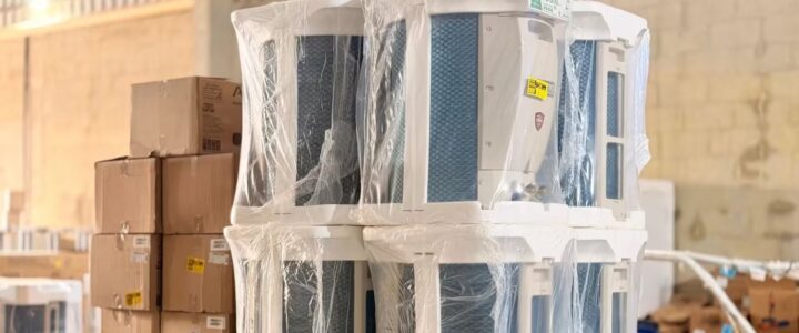 Mais de 60 novos aparelhos de ar-condicionado chegam às escolas de Colatina
